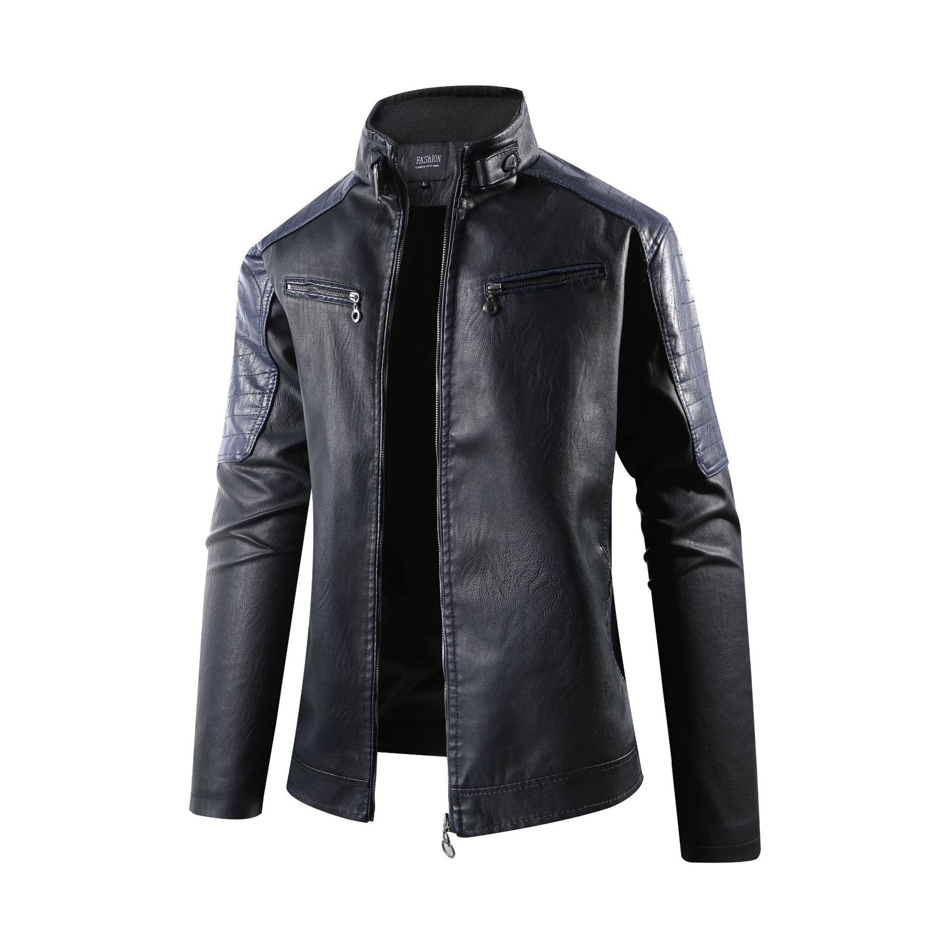 Thin trend polyurethane jacket for leisure, Korean style