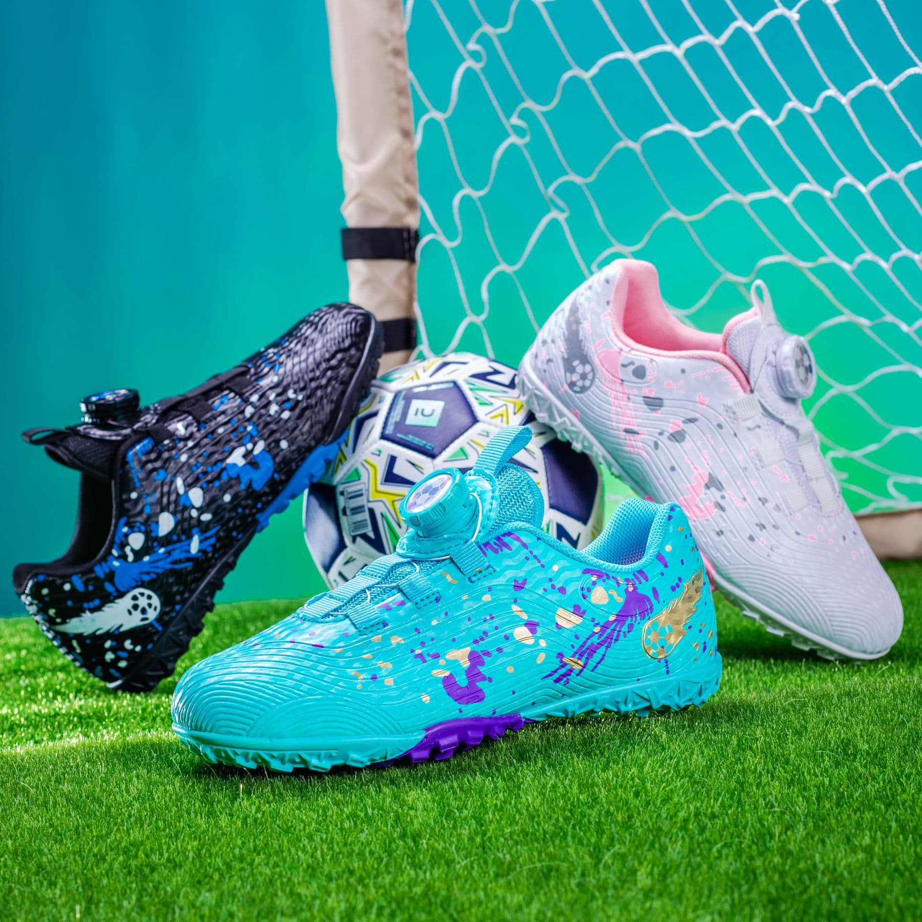 (Cross-border trading), Tom Ford, children's breathable boots for boys for students for training, with spikes