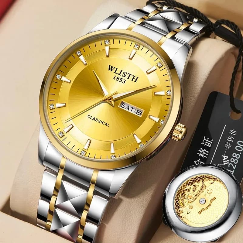 (Cross-border trading), waterproof calendar, quartz watches, mechanical mechanical watch, men's watch