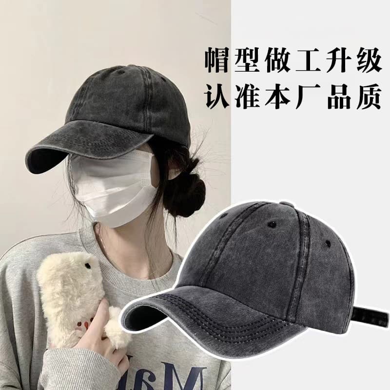 (Cross-border trading), denim baseball cap, hat for men and women