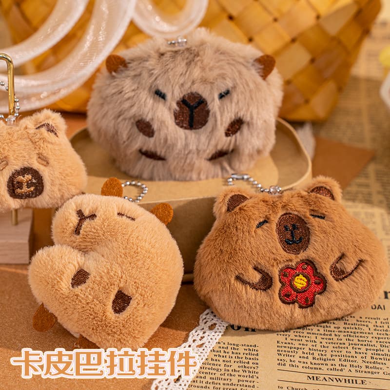 Cartoon plush doll, pendant, brooch, keychain, DIY, Birthday gift
