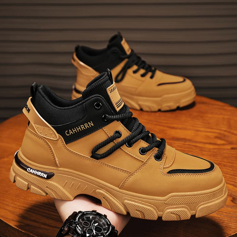 Martens, autumn retro wear-resistant climbing boots English style, British style