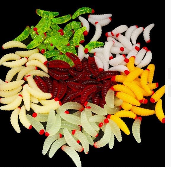 Factory wholesale simulation bulk noodles, buns and softened bait, worm worm, fake bait, Luya bait, catfish cat carp bait