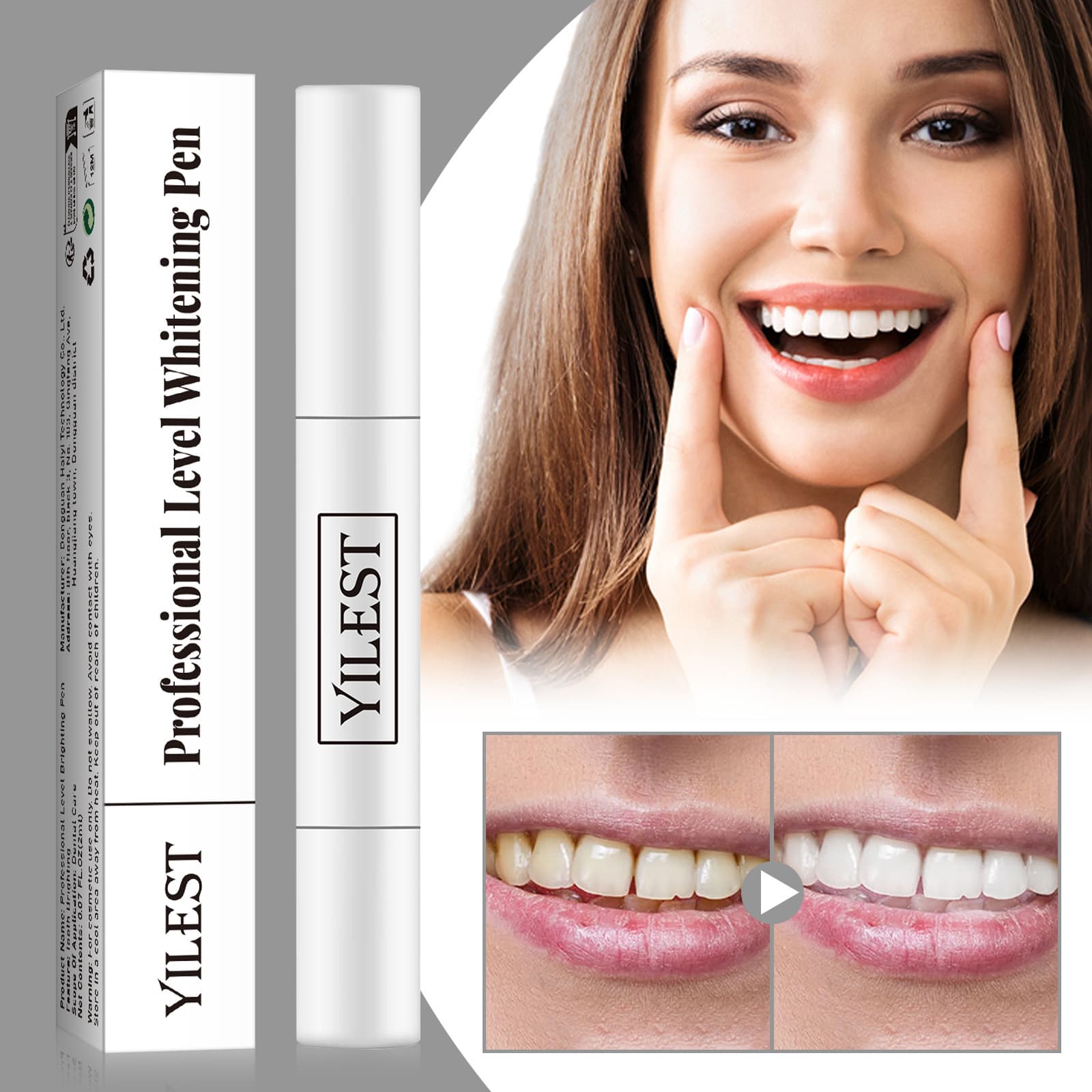 YILEST Whitening Teeth Pen 2ml - Stain & Cavity Prevention