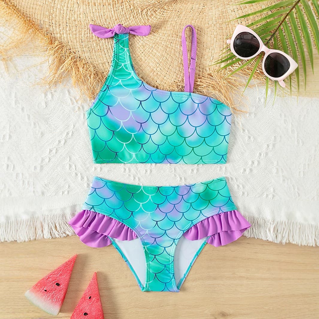 Swimwear, split children's set