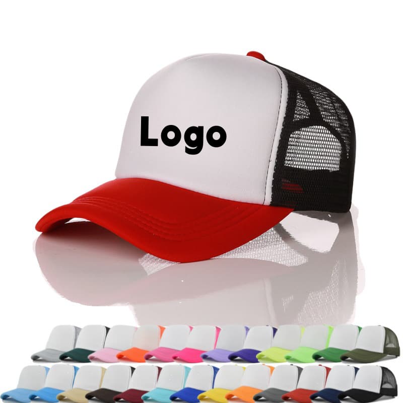 (Wholesale), sponge hair mesh, truck, sun protection cream-stick, baseball cap, with your logo imprint
