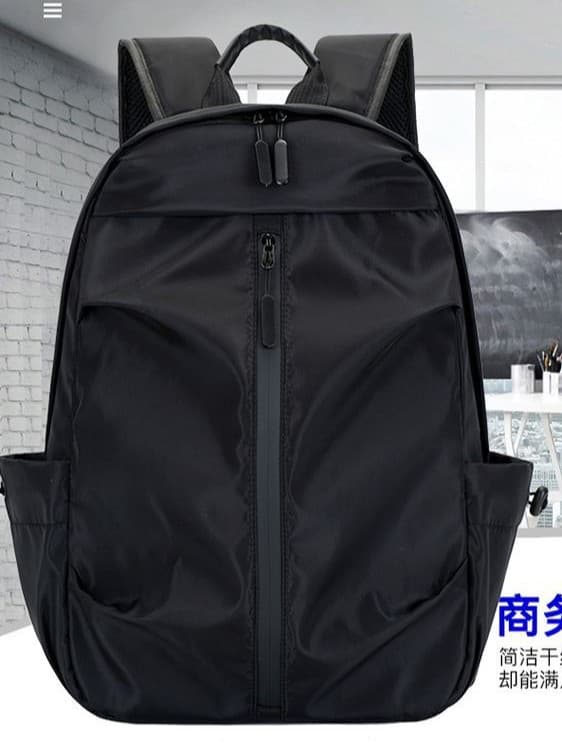 Fashionable laptop, capacious backpack for leisure for traveling, city style, business version