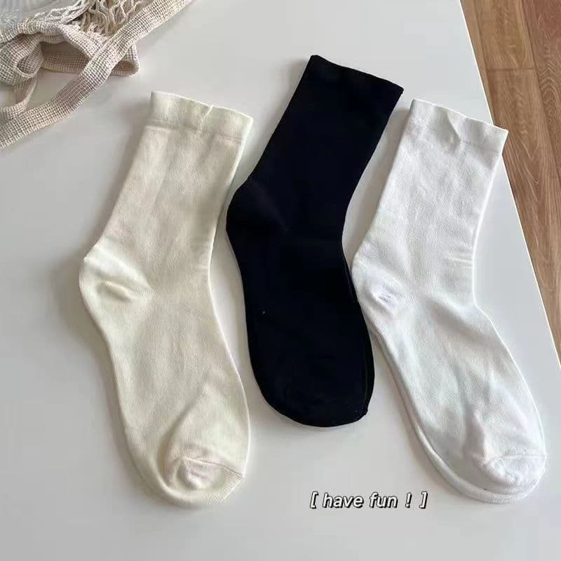 Comfortable brand universal pack, knee socks, mid-length