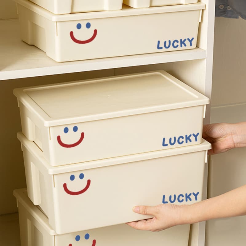 Desktop storage box Multifunctional miscellaneous snacks cosmetics plastic box office desk rectangular finishing rack