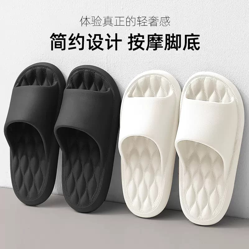 2026 new men's slippers for home use, non-slip, bathroom slippers, eva slippers for women to wear indoors and outdoors in summer