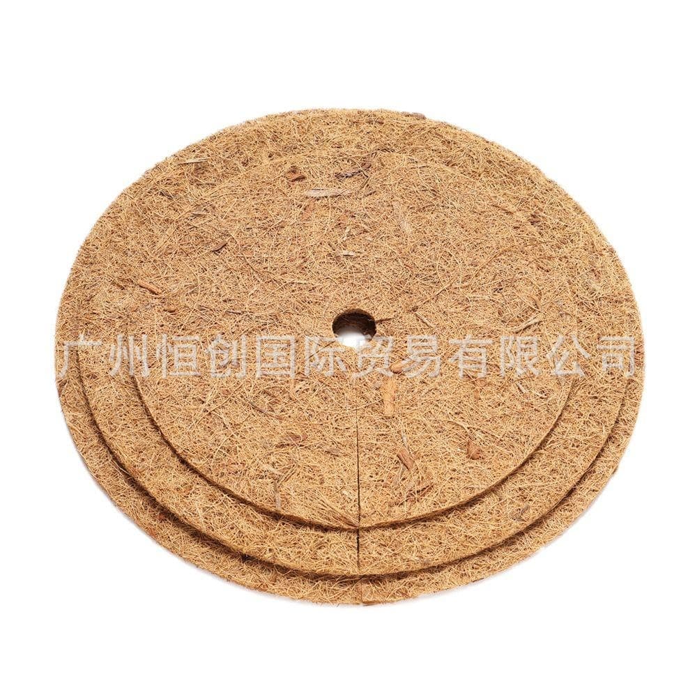 Coconut pavement bonsai pavement grass flower pot soil surface decorative grass -bird nest coconut silk coconut coconut coconut palm coconut brown silk