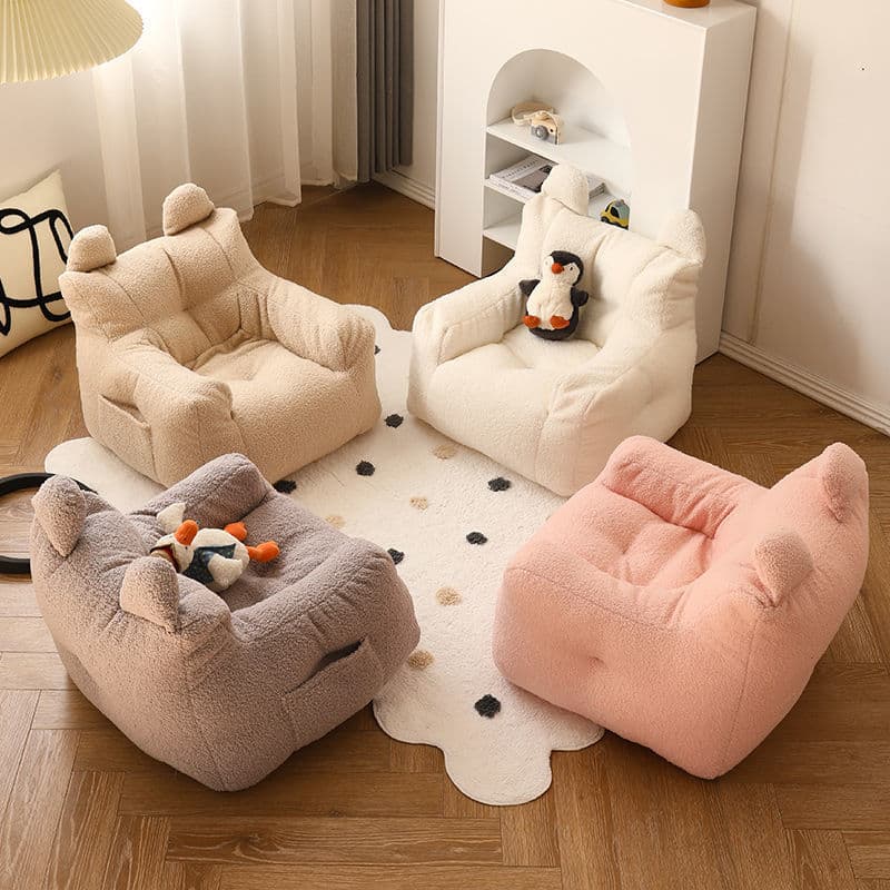 Children's sofa, cartoon reading, home cute chair, with little bears