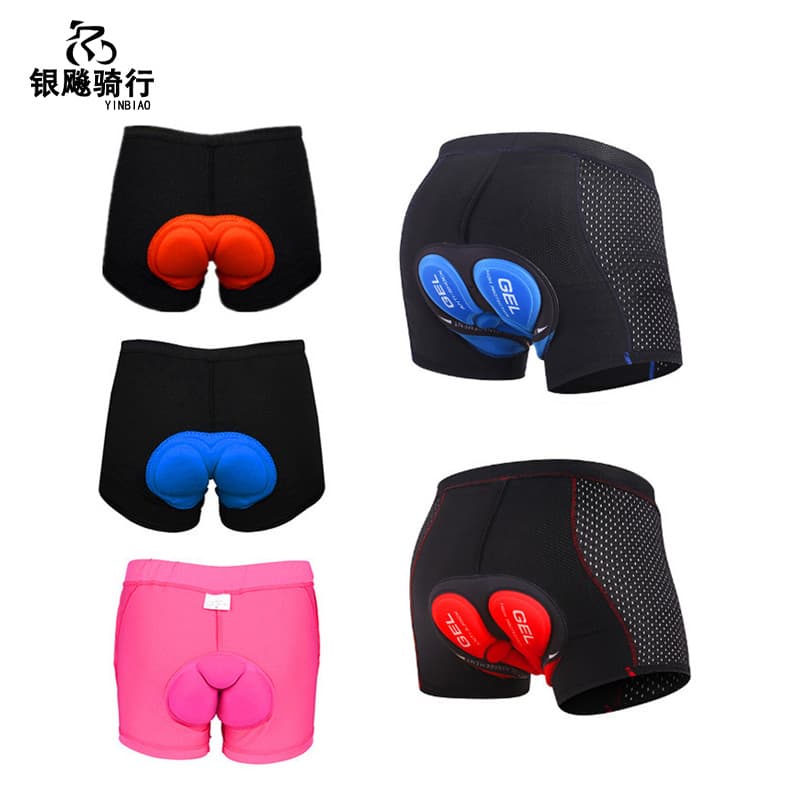 Bike for cycling, underwear, silicone mountain quick dry trousers, road shorts all-season, equipment, increased thickness