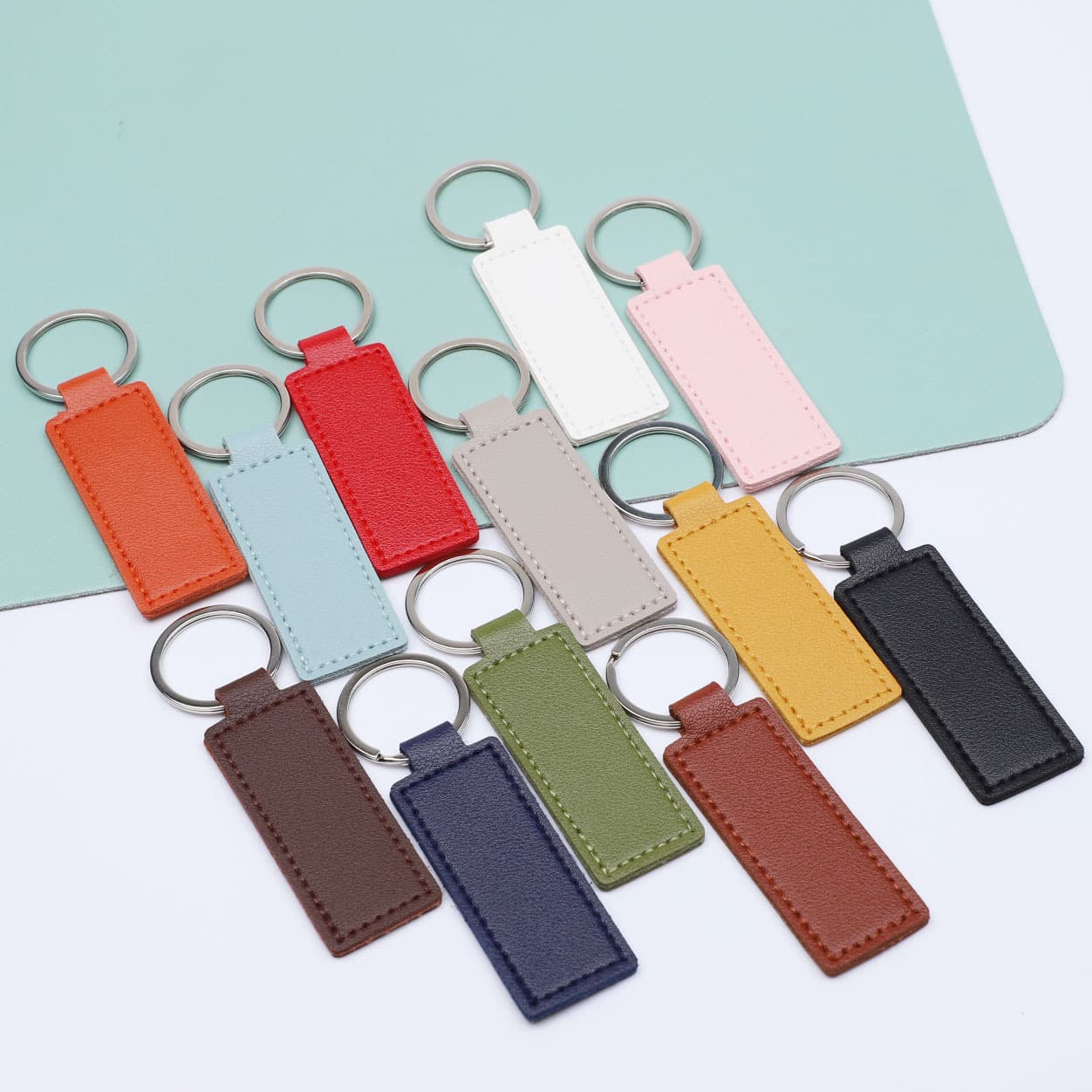 Polyurethane car keys with accessories for keys, keychain, bag decoration, DIY, Birthday gift, with your logo imprint, (Physicals)