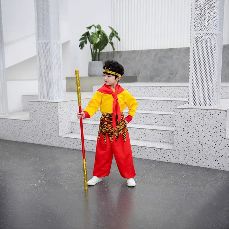 Children's Sun Wukong clothes full set Monkey King costume Monkey costume Journey to the West Monkey King costume