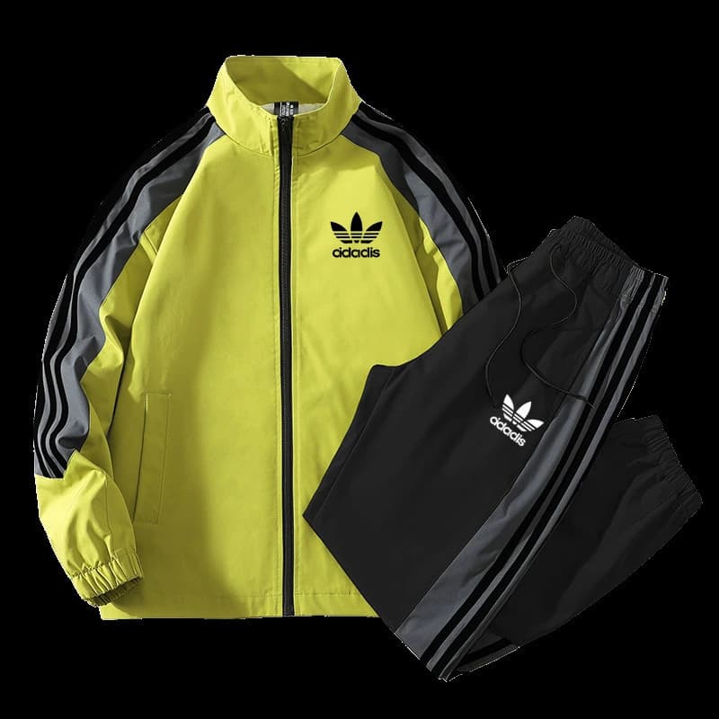 Men's spring sports suit, cardigan, jacket for gym, set, spring 2025 collection, for running, 2 piece set