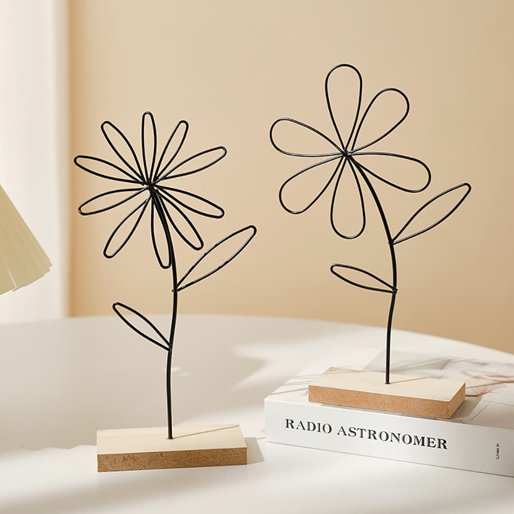 Art decoration, creative decorations for living room, home decor, flowered