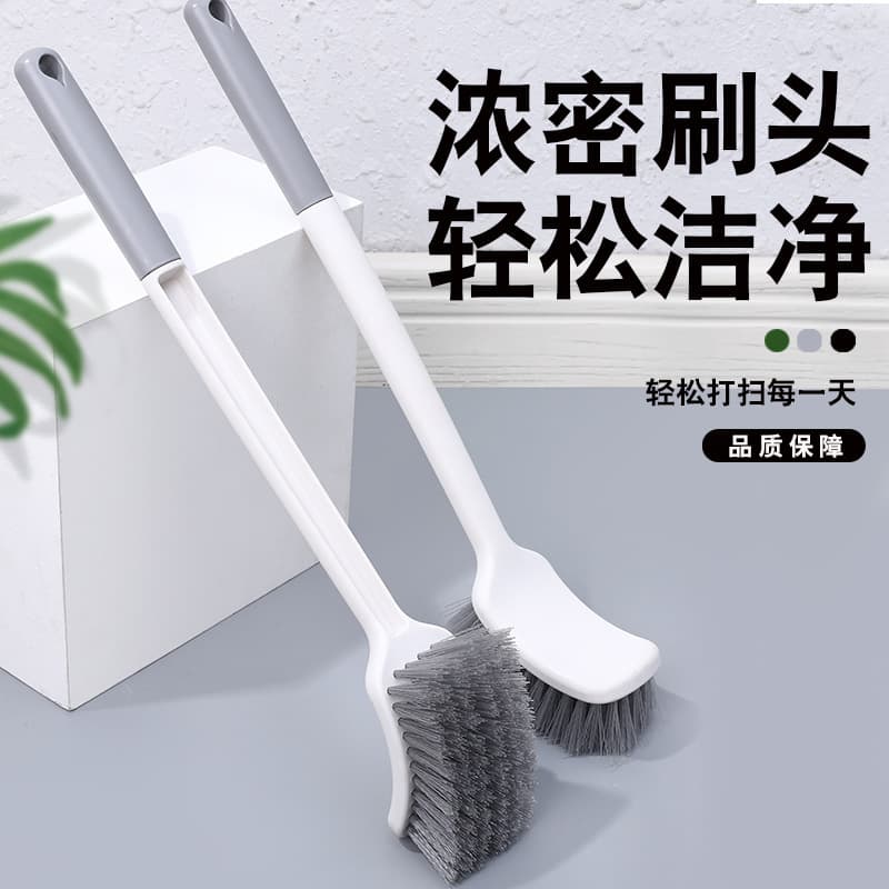 Toilet brush home with no dead corner brush soft hair long handle brush brush bathroom supplies Wall -mounted cleaning brush durable