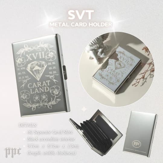 Cross-border SVT Metal Cardholder Metal Cardholder Wallet Business Cardholder